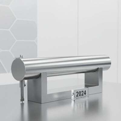 Barra 2024 de alumínio redonda contínua para fazer à máquina da precisão alta da resistência da fadiga estrutural aeroespacial
