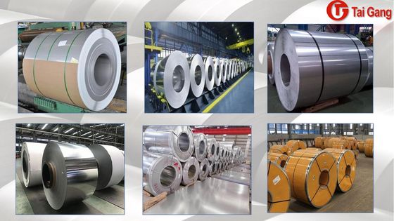 Bobina de Aço Inoxidável 304 de Grau Industrial com Têmpera 1/2H 3/4H H para Manufatura de Precisão Resistente à Corrosão