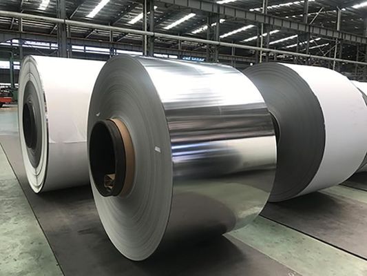 Bobina de Aço Inoxidável 301 Laminada a Frio com Têmpera 1/2H / 3/4H / H para Estampagem de Metal de Precisão Norma ASTM A240