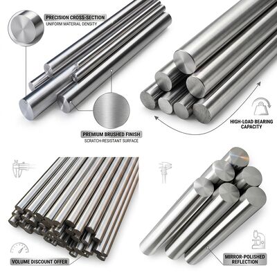 Tubos de aço inoxidável 304 6-813mm OD para higiene