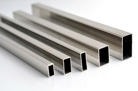 O tubo retangular inoxidável laminado 316 Inox 2B terminou 201