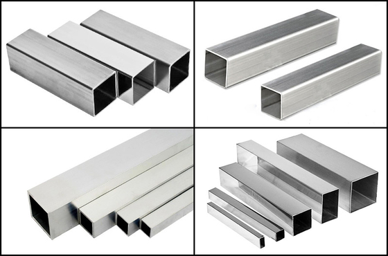 O tubo retangular inoxidável laminado 316 Inox 2B terminou 201