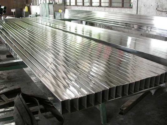 Mill Edge Rectangular Stainless Steel Tube with Union Payment Solutions