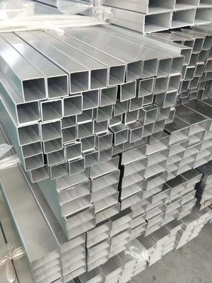 Tubo Quadrado de Aço Inoxidável - ASTM A312, Alta Resistência à Corrosão