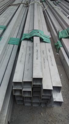 Tubo quadrado de aço inoxidável ASTM A312 para aplicações estruturais
