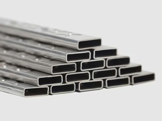 Bordas de Corte de Aço Inoxidável Secção Oca Retangular Personalizável e Bordas