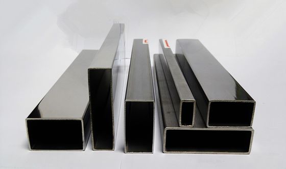 Tubos retangulares de aço inoxidável superior laminados a frio