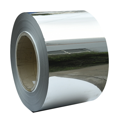 Tira de bobina de aço inoxidável laminada a frio 201 430 410 202 304 316l 2b Ba 0,3 mm - 3 mm de espessura