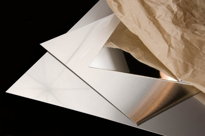 Folha lisa de aço inoxidável 40mm de SS316L AISI 1100mm 6